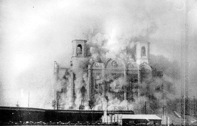 Cathedral Christ The Savior Demolition