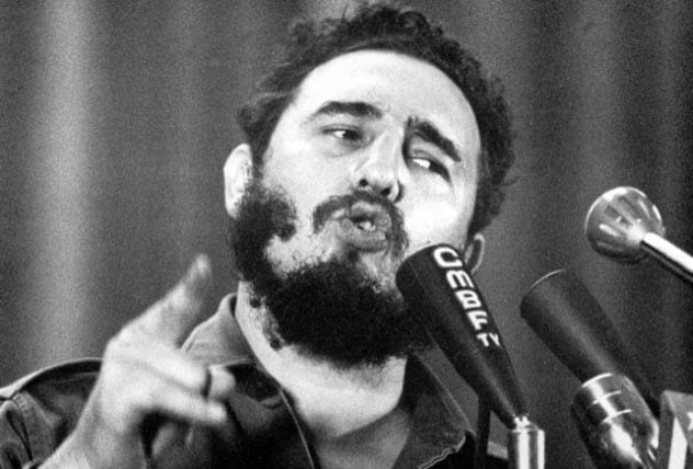 Fidel Castro, former Cuban leader, target of assassination plots.