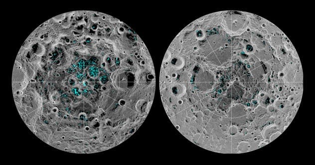 Moon surface