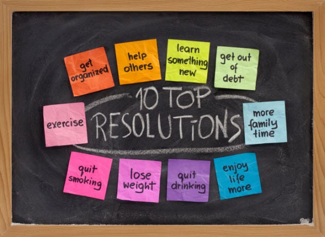 New years resolutions