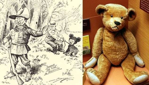 Roosevelt cartoon teddy bear