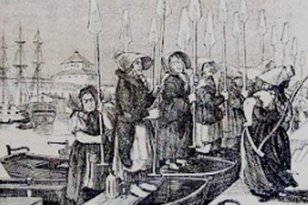 Rower Women traversing waterways