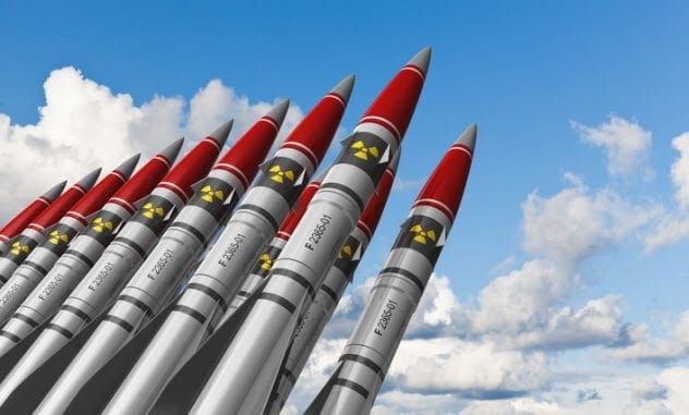 nuclear missiles