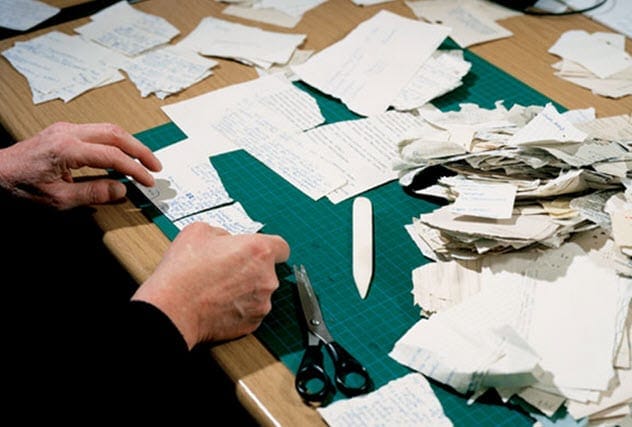 Shredded Stasi files