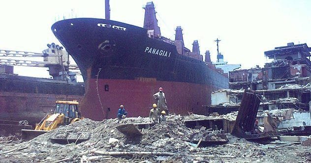 10 Bizarre Industrial Junk Graveyards Around the World