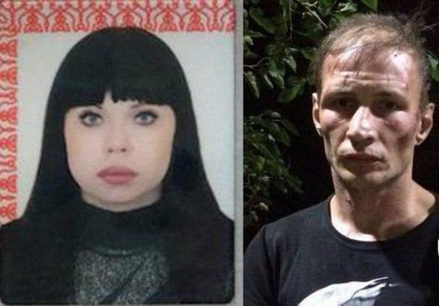 Dmitry Baksheev and Natalia Baksheeva, accused of cannibalism