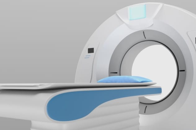 A CT scanner, illustrating the type of machine involved in the incident