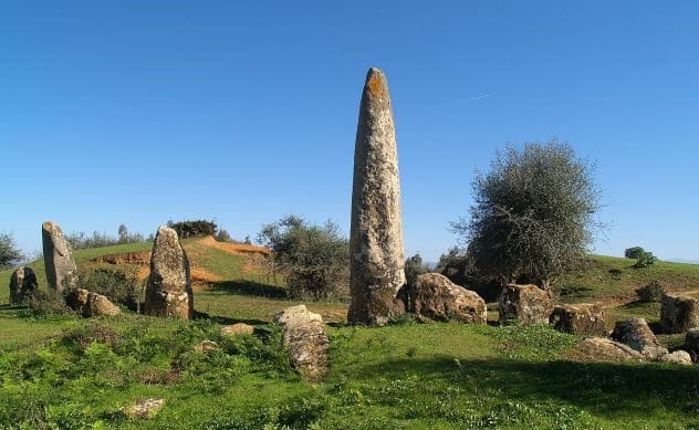 The Megalithic Menhirs of Mzora stone circle