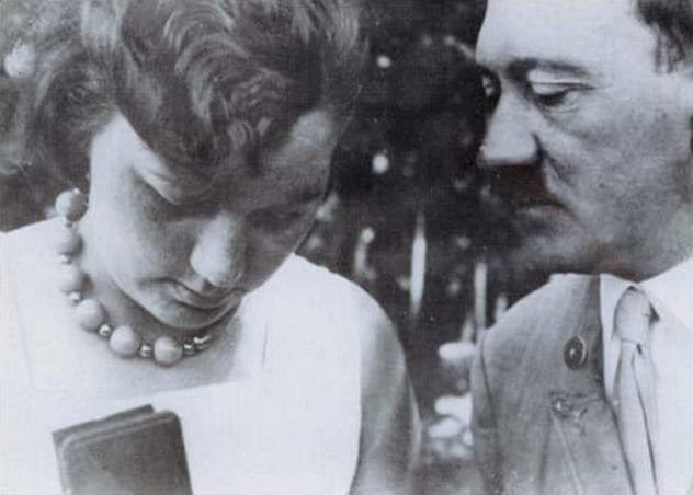 Geli Raubal and her half-uncle Adolf Hitler, whose relationship is tied to her mysterious death