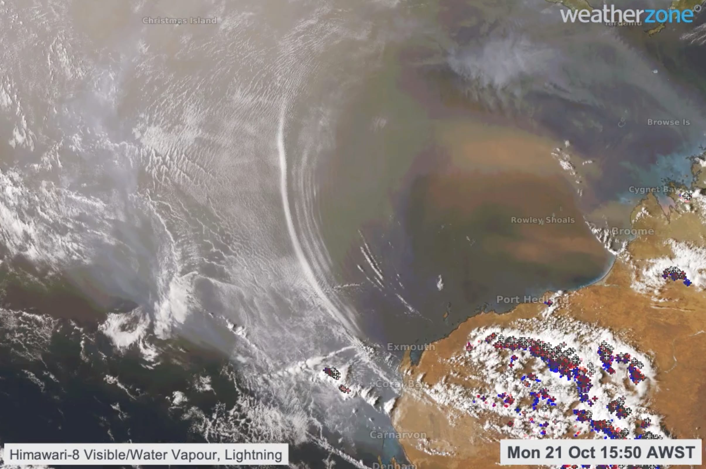 Gravity Waves Over Australia image