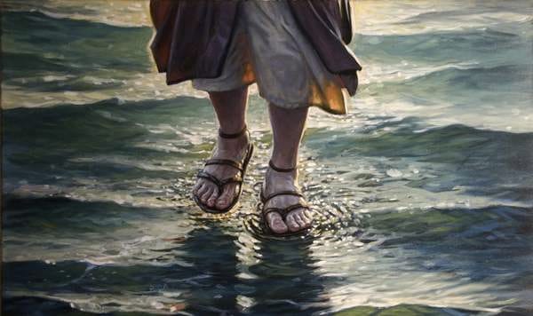 Robot Walking On Water