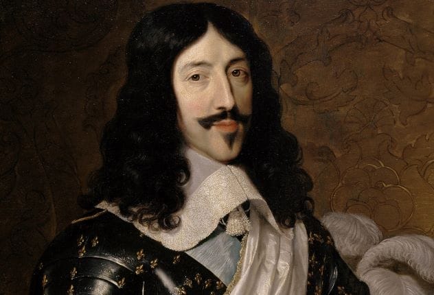 King Louis XIII Wearing a Necktie