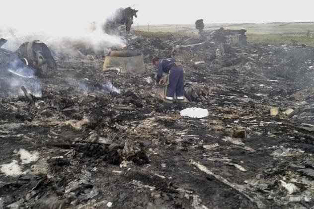 MH17 crash site