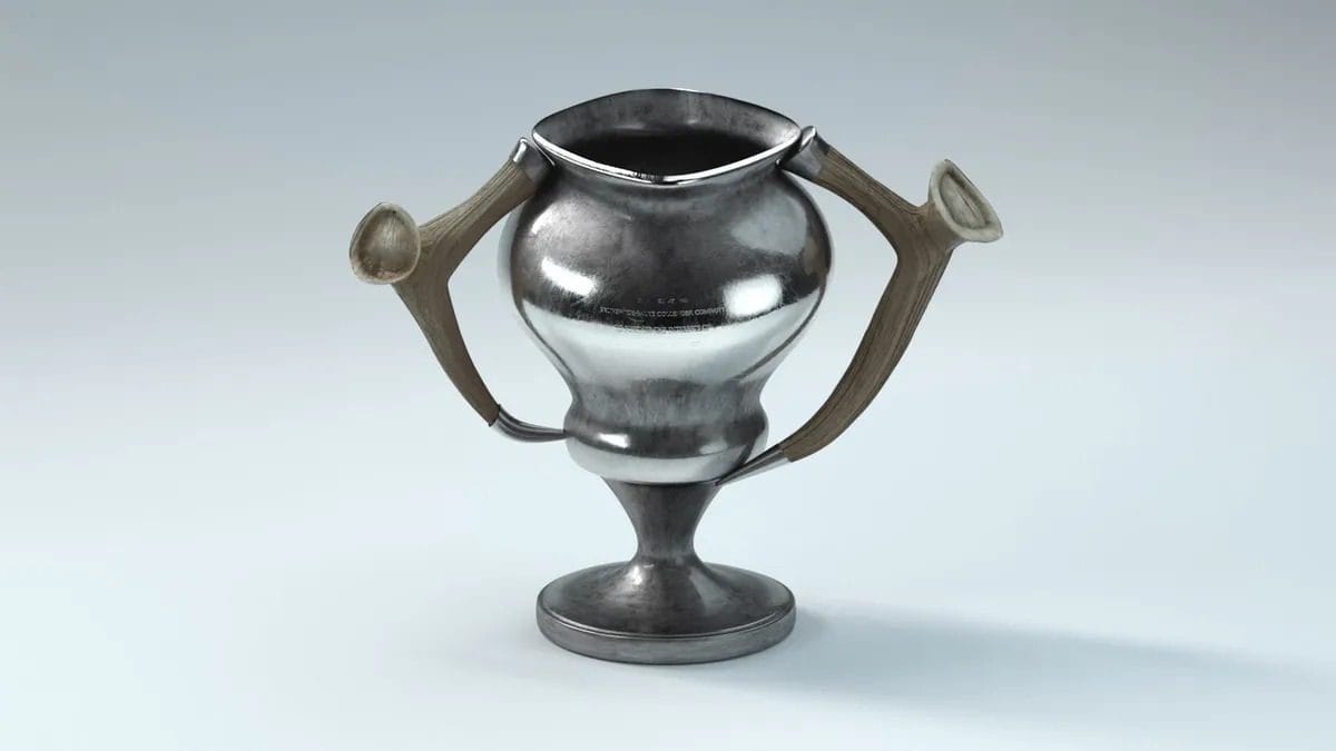 Illustration representing the lost Brunswick-Balke Collender Cup