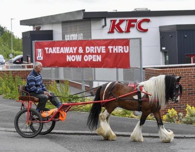 Man with Horse and Cart