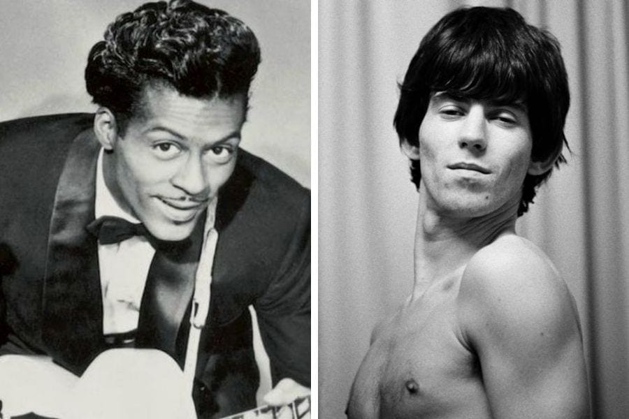 Chuck Berry performing Sweet Little Sixteen