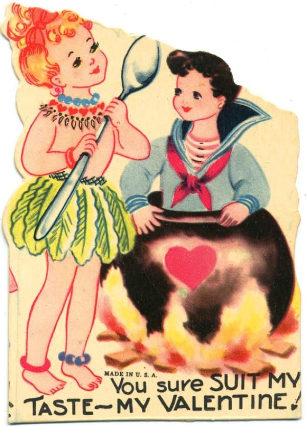 Cannibalistic card valentine