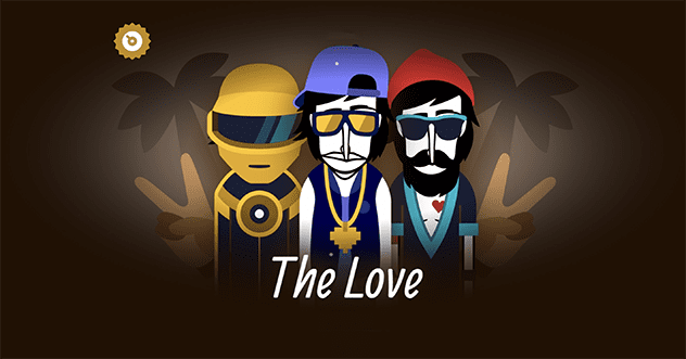 Incredibox interface with animated beatboxers