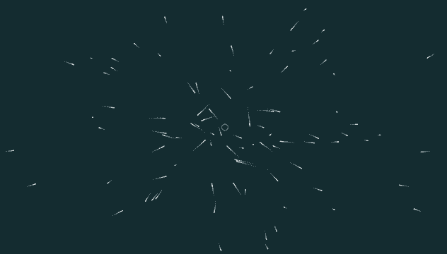Gravity Points simulation with celestial bodies