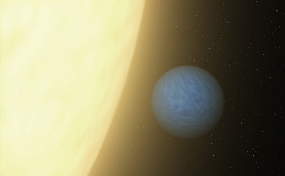 Super-Earth planet migrating towards its star