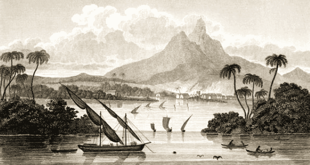 Map depicting the supposed Territory of Poyais