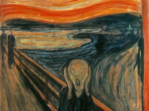 Edvard Munch's famous painting, The Scream