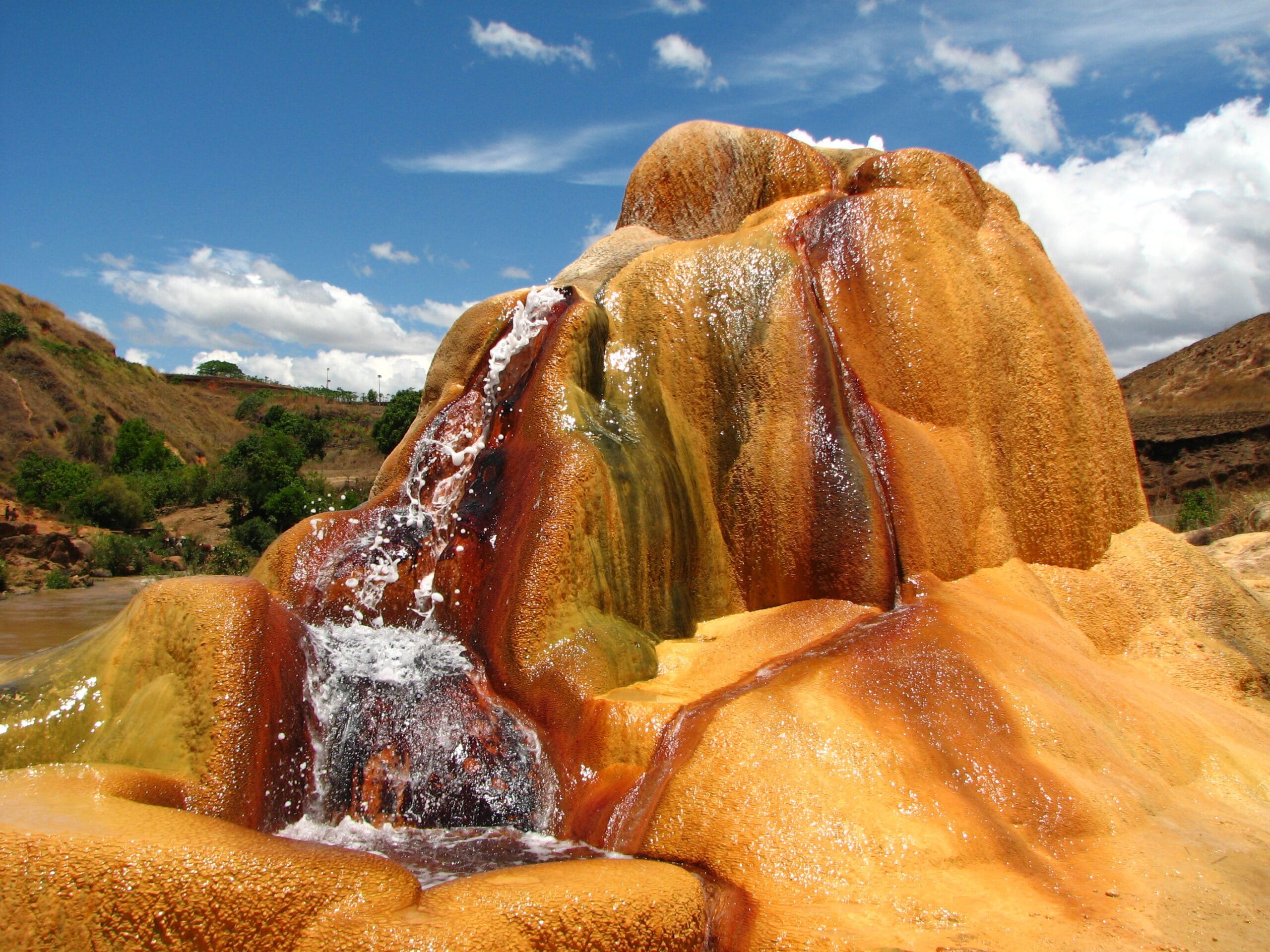 Cold Water Geysers of Analavory, Madagascar