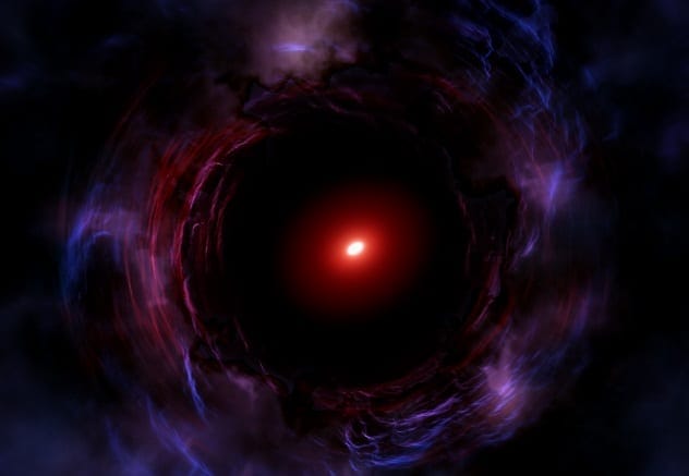 Hubble image of ZF-COSMOS-20115, an ancient and dead galaxy