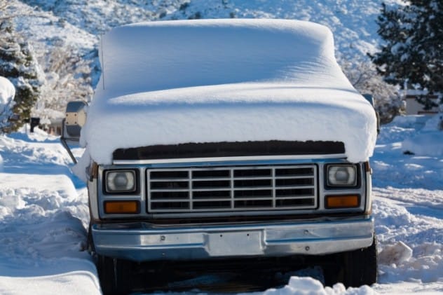 An abandoned pickup truck in a field, similar to Dub Wackerhagen's