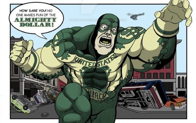 Almighty Dollar comic book character