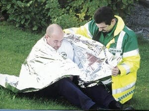 Lightweight emergency blanket