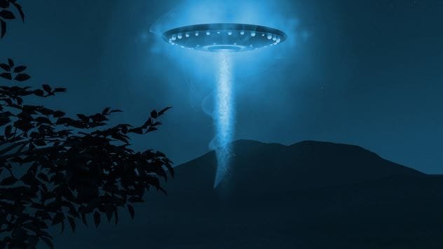 Strange bluish-white heavenly body