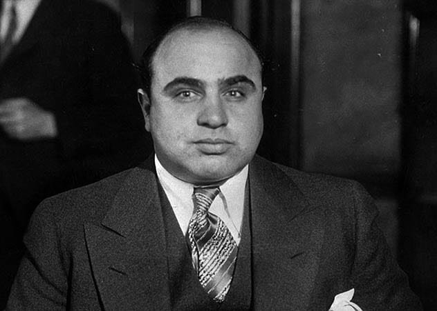 Al Capone portrait