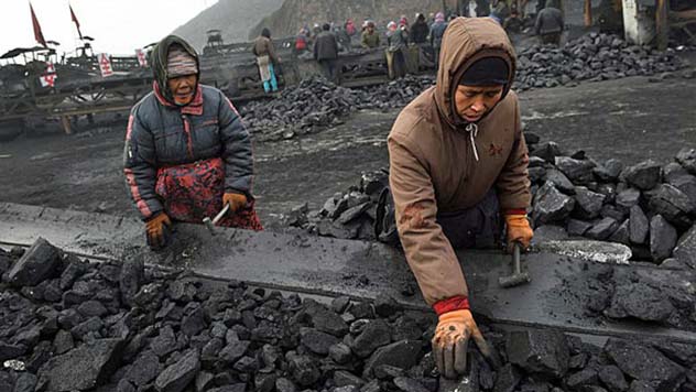 Coal mine in China