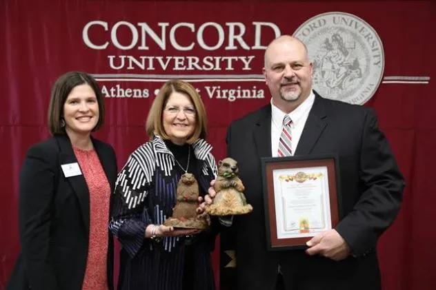 Concord Charlie, a weather-predicting groundhog from West Virginia