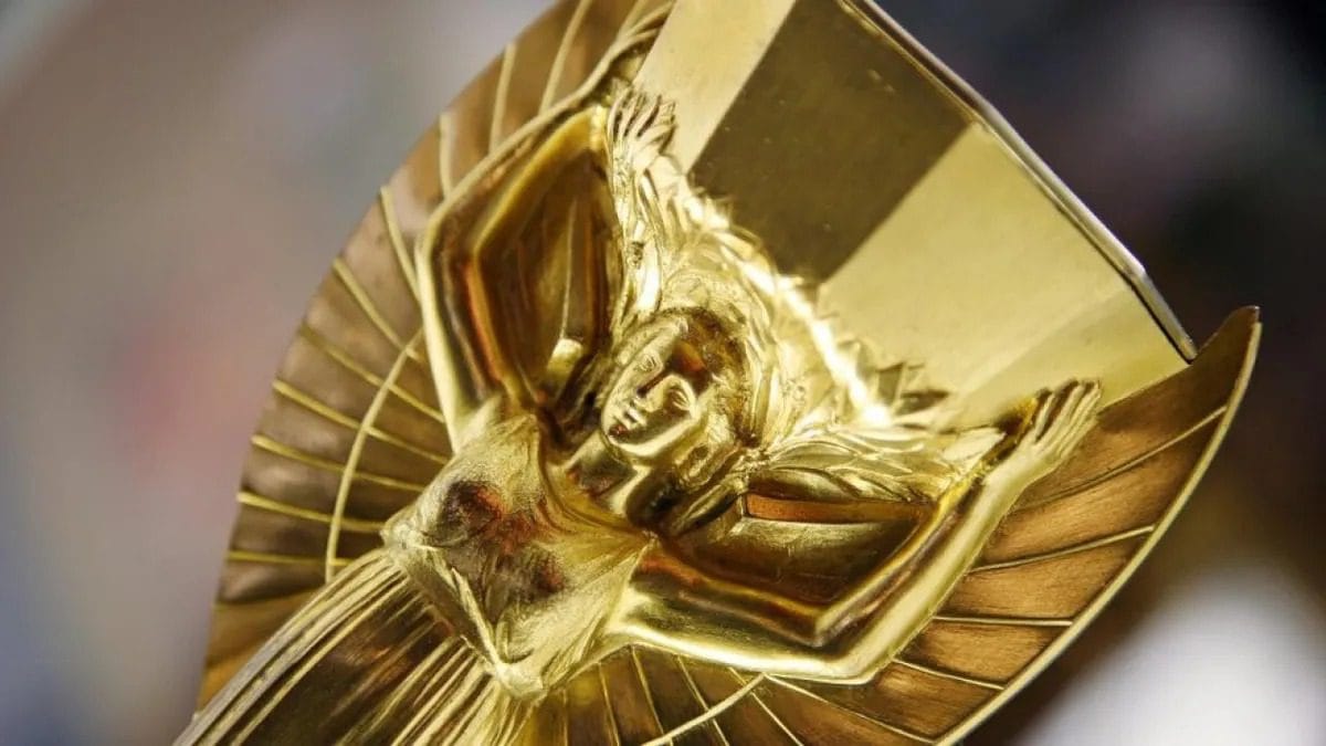 The original Jules Rimet World Cup Trophy that was stolen