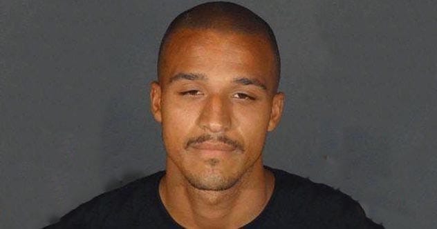 Dijon Landrum, who was arrested three times in 12 hours and released due to California's zero-bail policy.
