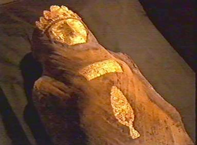 The fake Persian Princess mummy