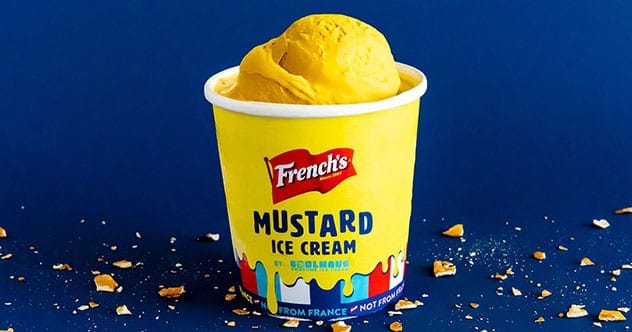 Mustard Flavored Ice Cream