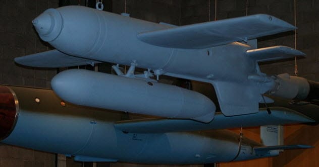 Hs 293 glide bomb, developed by Herbert A. Wagner