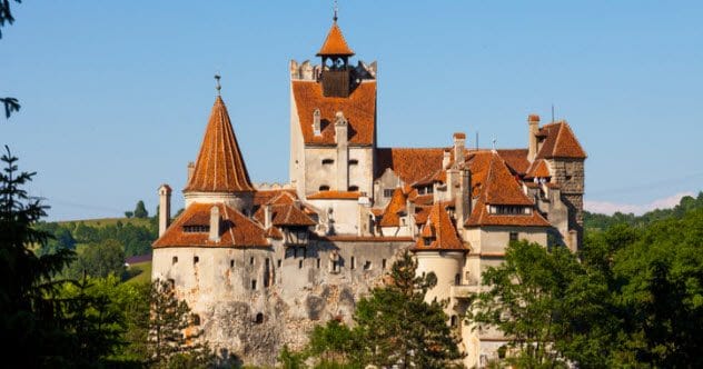 The majestic Bran Castle, known as Dracula's Castle, in Romania