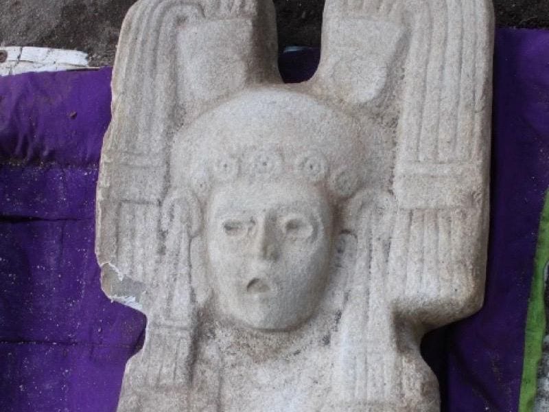 Mysterious statue