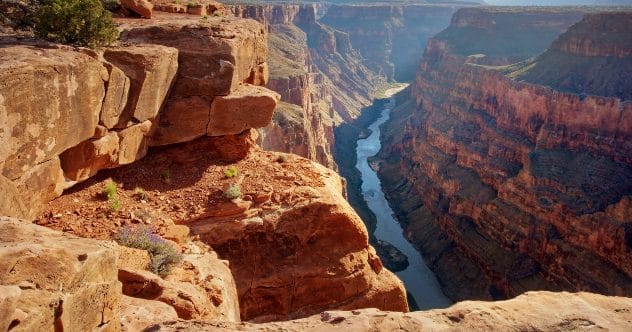The vast expanse of the Grand Canyon, where falls can be deadly.