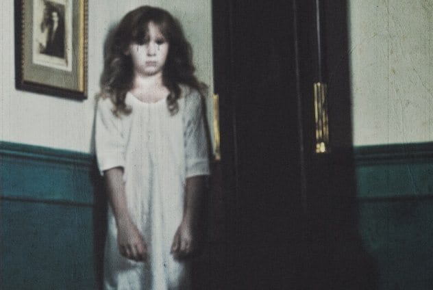 Old, supposedly haunted house representing the Great Amherst Mystery