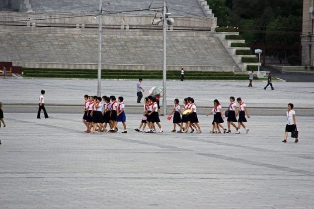 North Korean children, showing the hardships they face