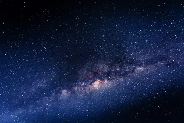 Artistic representation of gravitational waves in space