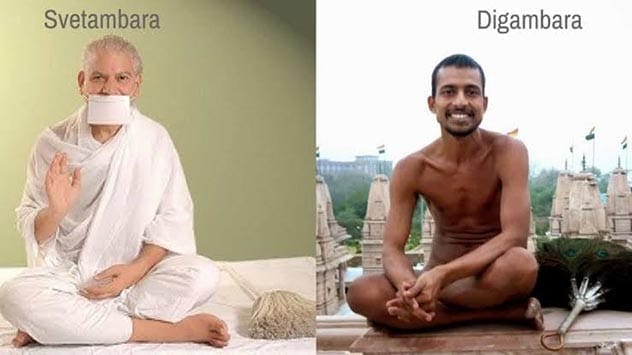Digambara vs. Shvetambara