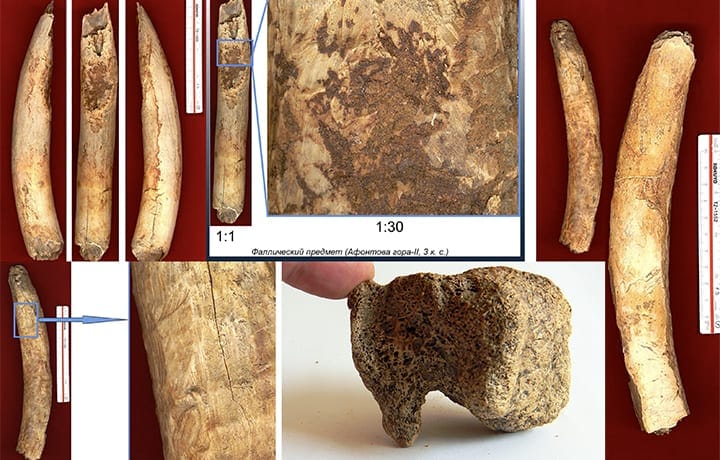 Ancient ivory artifacts