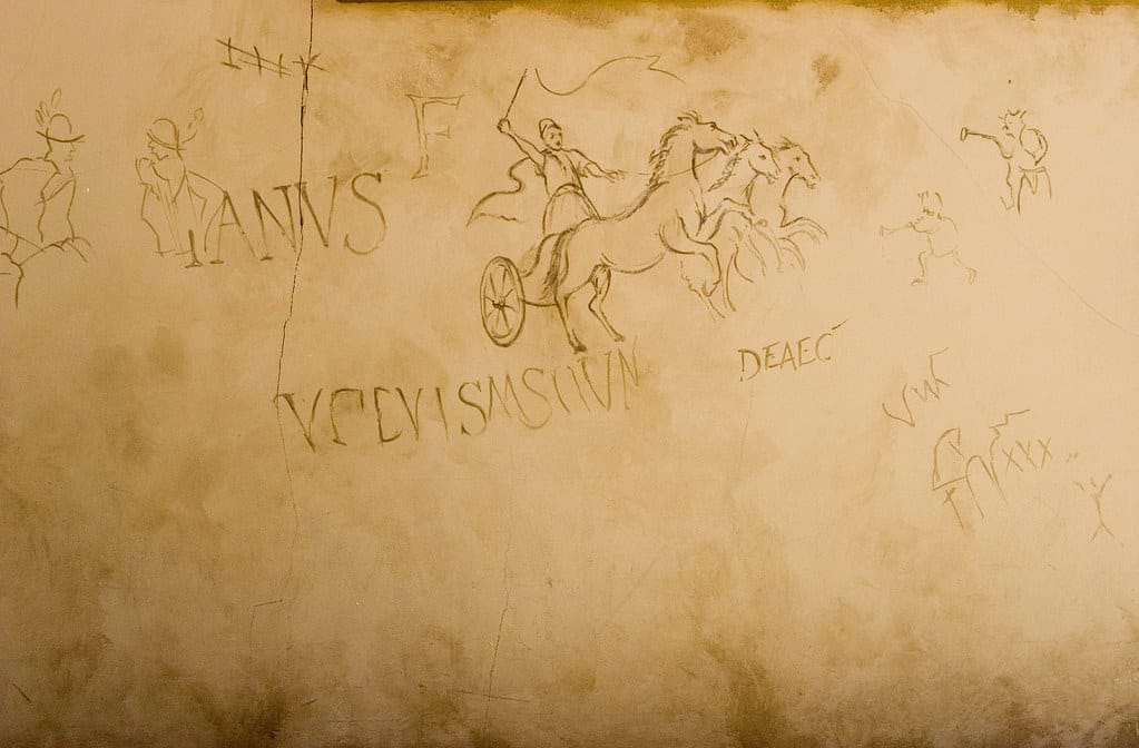 Ancient Scribe Writing
