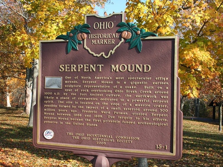 Serpent Mound in Ohio
